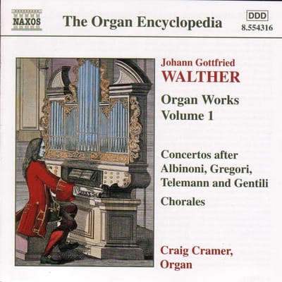 Craig Cramer - Walther: Organ Works 1 (CD)