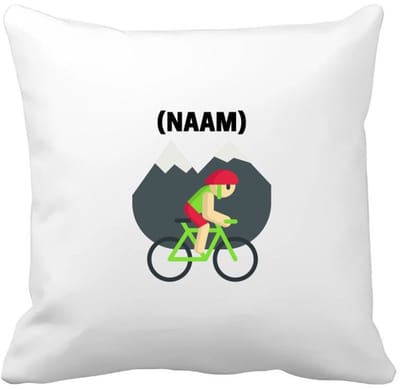 Akyol - mountainbike met eigen naam Kussen hoes - Sport - mountainbiker - sport - 40 bij 40 cm