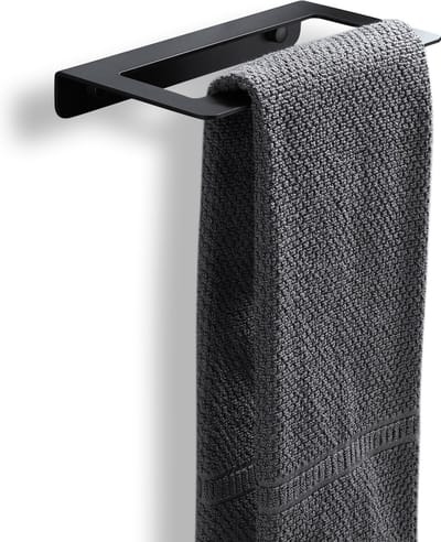 VDN Stainless Handdoekrek - Handdoekrek badkamer - Zwart - Handdoekenrek - Handdoekhouder