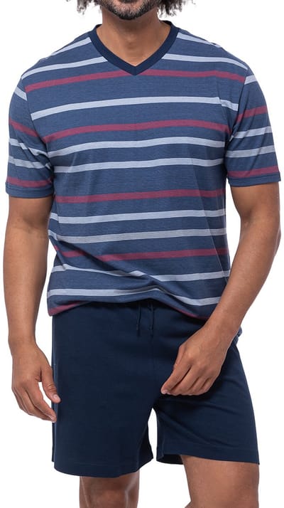 Ammann Heren pyjama Night & Home Cotton