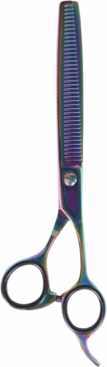 Thinning Schaar 7.5 inch (Zeven kleuren) - Rechtshandige kappersscharen | Uitdunnen Schaar | Professionele Uitdunschaar | Barber Schar | Effileerschaar 7.5 inch