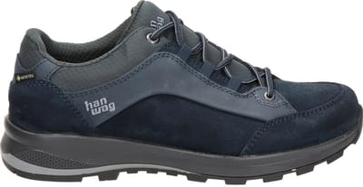 Hanwag Banks Low Lady GTX - Wandelschoenen - Dames Navy / Asphalt 37.5