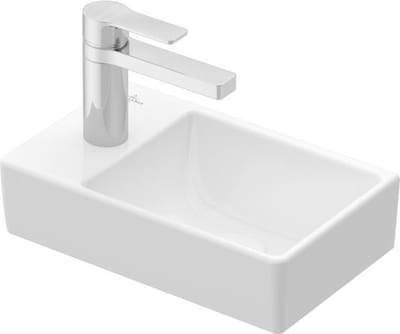 Villeroy & Boch Avento wash-hand basin 36 x 22 cm, basin on the right, without overflow, 43003RR1