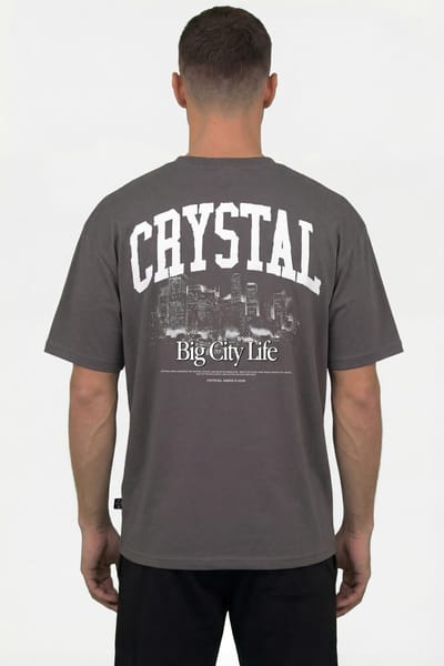Crystal Paris Oversized T-shirt Big City