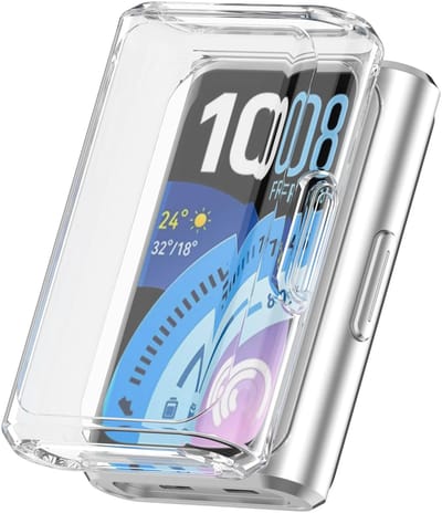 Strap-it TPU Case geschikt voor Huawei Band 11 Pro - Bescherming tegen stoten & krassen - Screenprotector - Beschermend hoesje - Optimale bescherming - Transparant