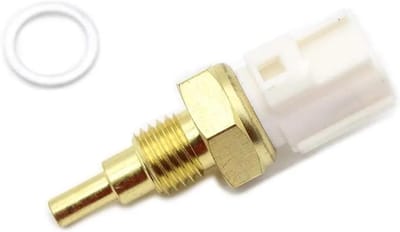 Radiator Schakelaar - Temperatuursensor Motor - Koelsysteem Onderhoud - Directe Vervanging - 1 x 1 x 1 cm - Zwart