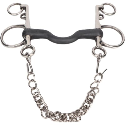 Paardenmondstuk RVS Veilig Roestvrij Handgepolijst Paardenmondstuk Snaffel voor Paardenaccessoires 127MM