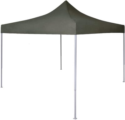 Partytent Opvouwbaar - Paviljoen Tent - Outdoor Evenementen - UV- en Waterbestendig Dak - 2 x 2 m - Antraciet