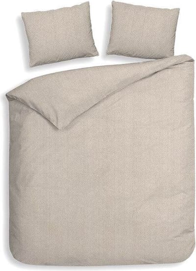 Heckettlane Spina Dekbedovertrek - Extra breed - 260x200/220 cm - Desert Sand