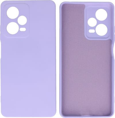 Xiaomi Redmi Note 12 Pro Plus 5G Hoesje - 2.0mm Dikke Fashion Telefoonhoesje Backcover - Siliconen Hoesje - Paars
