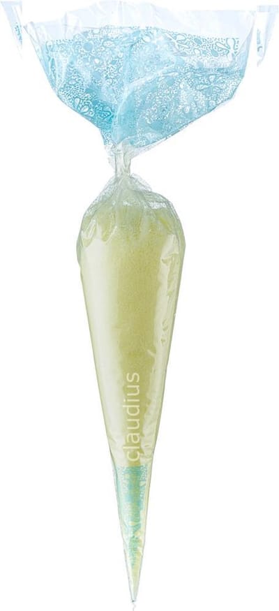 Scrubzout Zen Moment - 300 gram in puntzak blauw- set van 6 stuks - Hydraterende Lichaamsscrub
