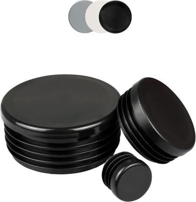 Kunststof Ronde Buisdoppen voor Meubelbescherming - 10 Stuks - Diverse Maten Beschikbaar (36 mm)