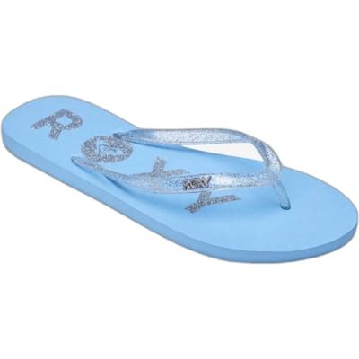 Roxy Viva Sparkle Slippers Blauw EU 41 Vrouw