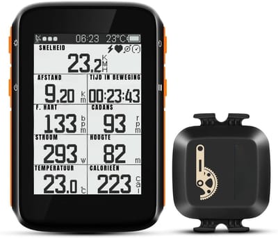 TIM® Fietsnavigatie - Navigatie - Zwart- 15cm x 11cm x 8cm ; 310 g