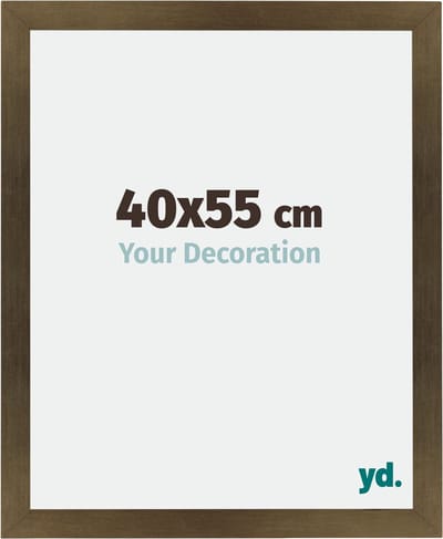 Your Decoration - Fotolijst 40x55 cm - MDF - Brons Decor - Mura