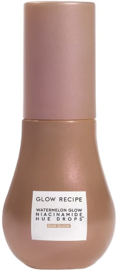Glow Recipe Watermelon Glow Niacinamide Hue Drops - Sun Glow 15ml - Verhelderende en Hydraterende Serum met Subtiele Zonnegloed
