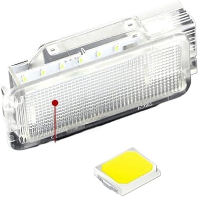 2 Stuks LED Verlichting voor Kofferbak, Deur, Voetenruimte en Handschoenenkastje