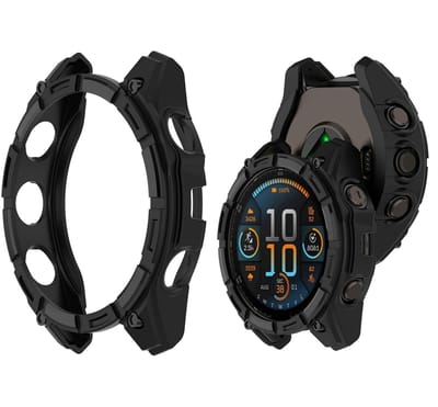 Dailygoods - Zachte TPU Siliconen Hoes voor Garmin Quatix 8 51mm