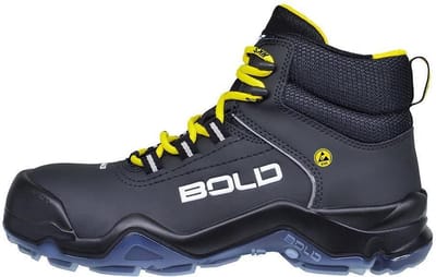 HKS Drive 1 VTP S3 werkschoenen - veiligheidsschoenen - safety shoes - hoog - heren - composiet - metaalvrij - antislip - ESD - lichtgewicht - Vegan - maat 48