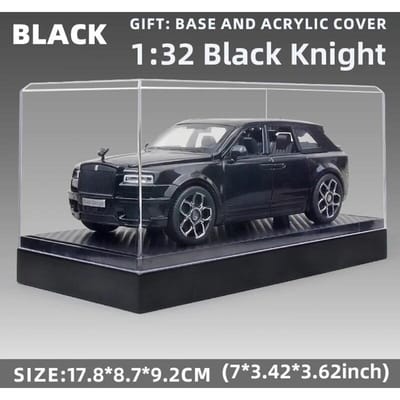 1:24 Schaal Rrcullinan SUV Model Auto Speelgoed, Zinklegering Terugtrekbare Diecast Speelgoedauto's Met Geluid En Licht Voor Kinderen Bo