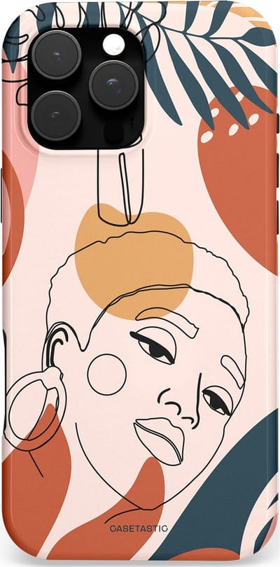 Casetastic Hoesje Geschikt voor Apple iPhone 16 Pro Max Magsafe - Stijlvolle Beschermende Duo-layer Case - Ochtend blush