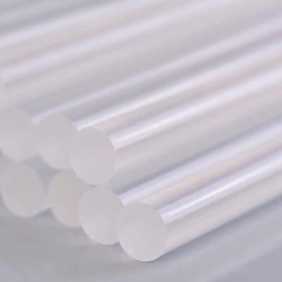 Lijmsticks - Hete lijmpatronen - Klusjes en hobby - Hittebestendig - 18 mm x 300 mm - transparant