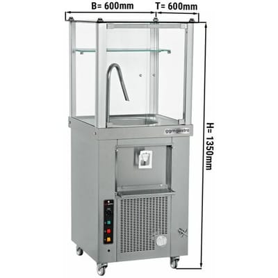 GGM Gastro Ayranmaschine - 40 Liter - 350 Watt - Edelstahl Zilver