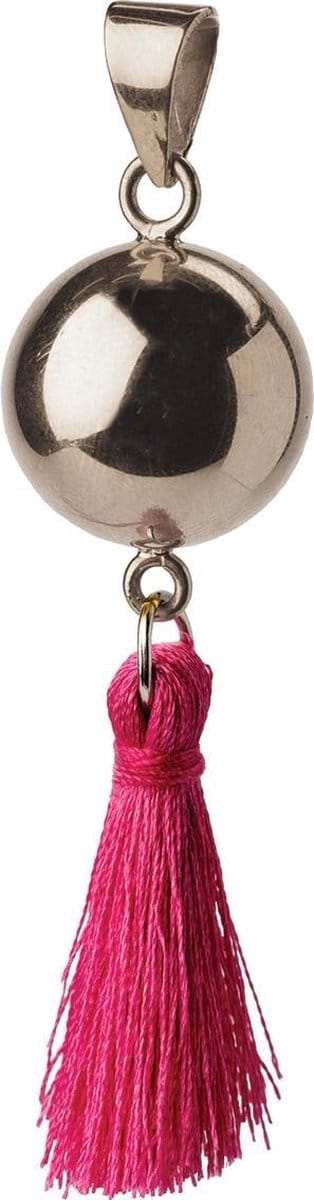 Babylonia - Bola Zwangerschapsjuweel - Met Belletje & Koordje - Silver Tassel