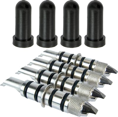 Omkeerbare Velgroefpennen, Hunter Stijl, Set van 4, Galvaniseerd, voor Wiel Positionering en Precisie Meting