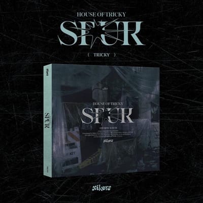 Selecteer POB XIKERS 5e mini-album HOUSE OF TRICKY SPUR No POB Random black