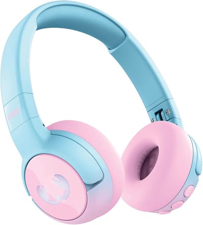 Draadloze Bluetooth Hoofdtelefoon voor Kinderen - Veilig Geluid, 48 Uur Speeltijd, Inclusief Audio Kabel en Stickers