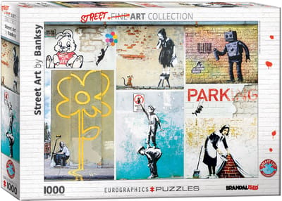 Eurographics - Straatkunst (Street Art) - Banksy - 1000 stukjes - Fine Art Legpuzzel