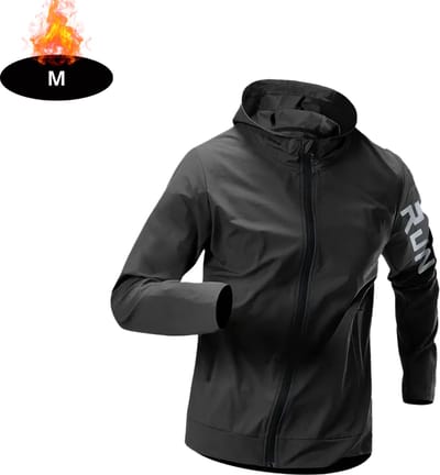 Livano Windjas Heren - Parka - Lente & Herfst - Jas - Volwassen - Windjack - Windbreaker - Outdoor - Zwart - M