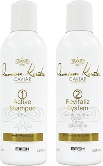 Lissage brésilien KIT 150ML PREMIUM KERATIN CAVIAR
