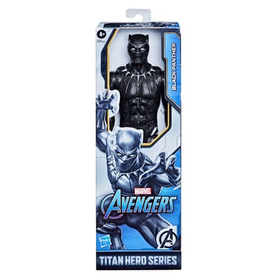 Hasbro Marvel Avengers Titan Heroes Black Panther (zwart, kunststof, 4 - 6 jaar)