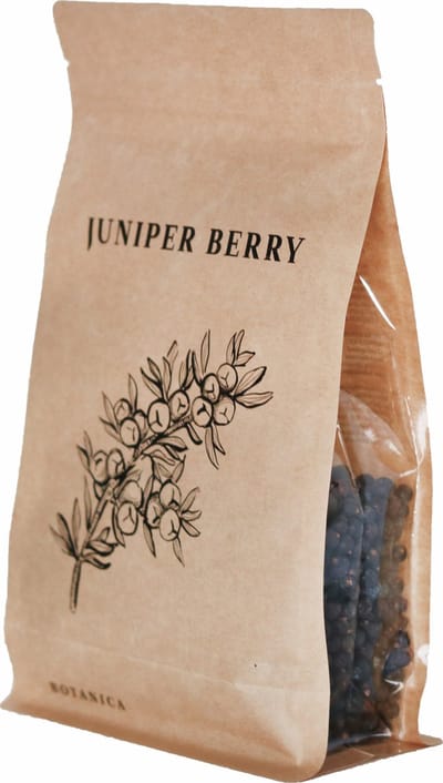 BOTANICA Jeneverbessen 300 g - 100% natuurlijk – Garnering voor Gin Tonic, Cocktails & Desserts – Premium gedroogd fruit