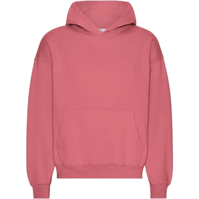 Oversized sweatshirt met capuchon Colorful Standard Organic Raspberry Pink