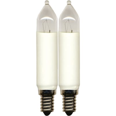 STAR TRADING Vervangingslamp E14 7W 14V in een set van 2