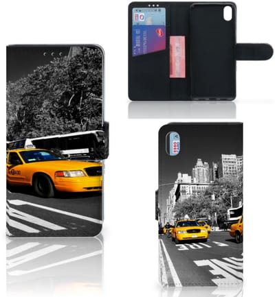 Xiaomi Redmi 7A Flip Cover New York Taxi