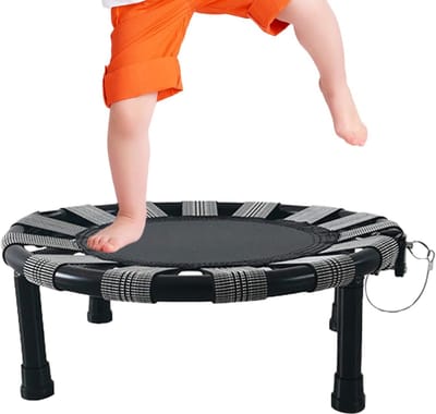 Kinder trampoline - Peuter springapparaat - Binnen bewegen - Inklapbaar en draagbaar - 45 x 20 x 8 cm
