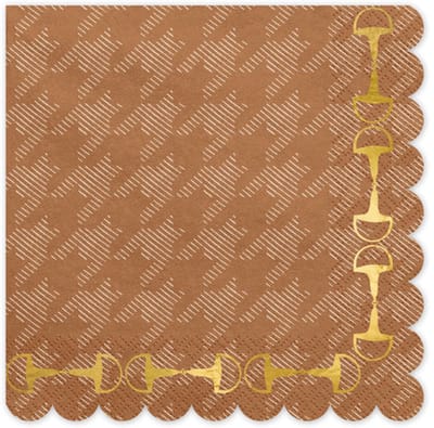 12 Steigbögel Feestservetten 33x33 cm