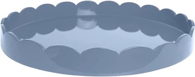 Addison Ross Scalloped dienblad D40.4cm eau de nil