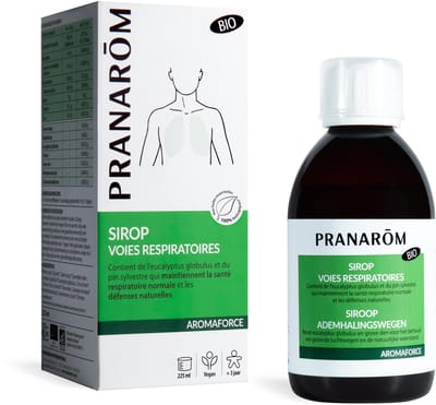 Pranarom - Sirop pour les voies respiratoires - Bio - 225 ml