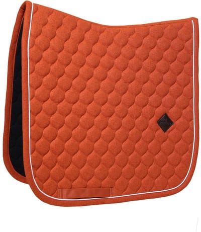 Kentucky Horsewear - Zadeldoek melange dressuur orange