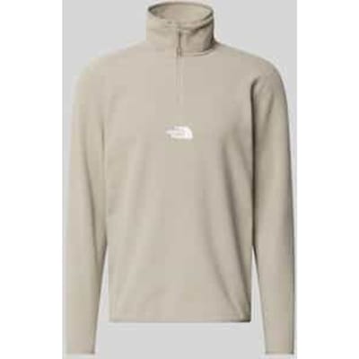 Fleecepullover met labelstitching