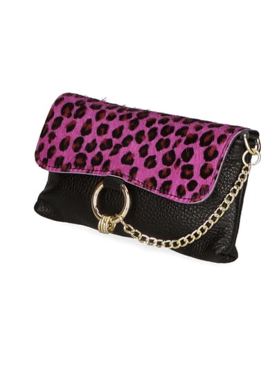 Gave Lux Koppelingzak vrouwen CHEETAH FUCHSIA