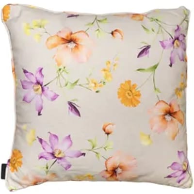 Sierkussen paspel ca.50x50cm Florina purple