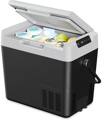 SP® Koelbox - 19L Capaciteit - Elektrische Koelbox - Elektrische Koelbox Compressor - Zwart/Grijs - 36cm x 55cm x 47cm