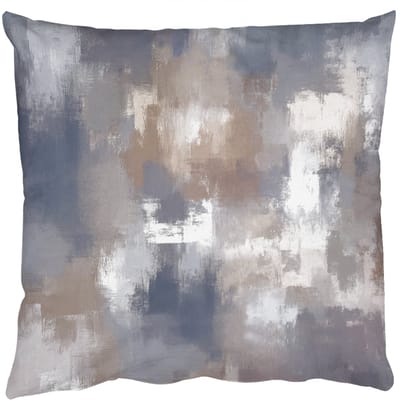 Sierkussens - Kussentjes Woonkamer - 50x50 cm - Penseelstreken - Schilderij - Beige
