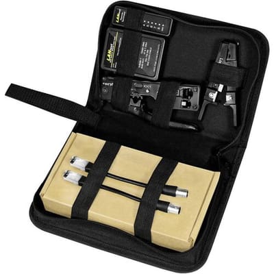 Netwerk toolset voor CAT6a en CAT7 kabels